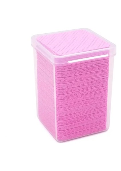 Pembe 170 Adet/paket Tüy Bırakmayan Pembe Kağıt Pamuklu Mendil Kirpik Tutkal Sökücü Silin Temiz Pamuklu Levha Çivi Sanat Temizleme Temizleyici Pedleri (Yurt Dışından)