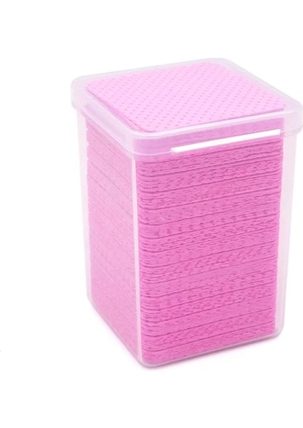 Pembe 170 Adet/paket Tüy Bırakmayan Pembe Kağıt Pamuklu Mendil Kirpik Tutkal Sökücü Silin Temiz Pamuklu Levha Çivi Sanat Temizleme Temizleyici Pedleri (Yurt Dışından)