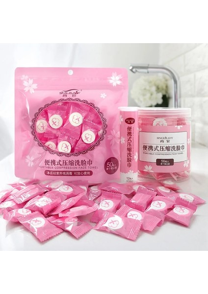 30 Pcs Tek Kullanımlık Sıkıştırılmış Yüz Havlusu Taşınabilir Seyahat Yüz Havlusu Makyaj Temizleme Mendilleri Makyaj Mendilleri (Yurt Dışından) fiyatları