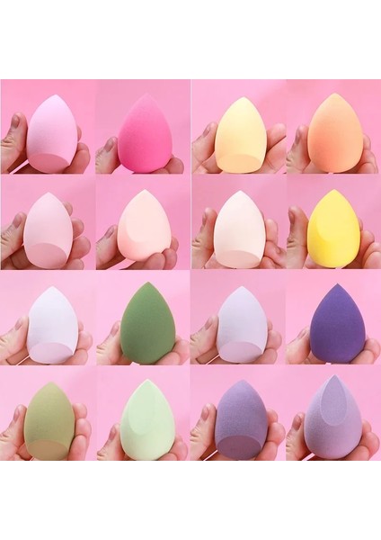4 Adet Yeşil Makyaj Süngeri Blender Kozmetik Puf Yastık Güzellik Yumurta Kutusu ile Vakıf Tozu Sünger Aracı Kadın Makyaj Aksesuarları (Yurt Dışından) fiyatları