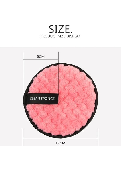 Stil 4 Mikrofiber Bez Pedler Yüz Makyaj Çıkarıcı Puf Pamuk Çift Katmanlı Yüz Temizleme Havlusu Yeniden Kullanılabilir Nail Art Temizleme Mendili (Yurt Dışından) indirimleri