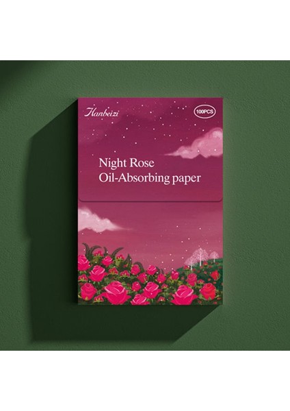 No.7 Night Rose 100 Adet Yüz Yağ Kontrolü Temizleme Mendilleri Yağ Kontrolü Yüz Emici Kağıt Emici Levha Yağlı Paspas Dokular Yüz Temizleme Kağıdı (Yurt Dışından) indirimleri
