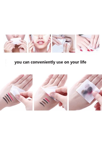 1 Kutu 1000 Adet Pamuk Pedler Yüz Makyaj Temizleme Çıkarıcı Pamuk Puf Günlük Aracı Pamuk Pedler (Yurt Dışından) fırsatları