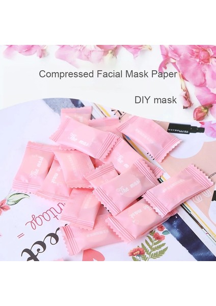 10 Adet 5/10 Adet Sıkıştırılmış Yüz Maskesi Kağıdı Tek Kullanımlık Yüz Maskeleri Sarılmış Dıy Maske Kağıdı Doğal Yüz Cilt Bakımı Makyaj Güzellik Araçları (Yurt Dışından) fiyatları