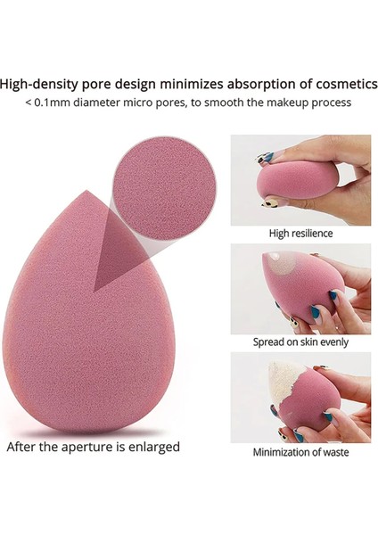 02-No Box 4 Adet Set Kozmetik Güzellik Yumurta Süper Yumuşak Fondöten Makyaj Süngerleri Blender Toz Puf Kadınlar Için Makyaj Aksesuarları Güzellik Araçları (Yurt Dışından) modelleri