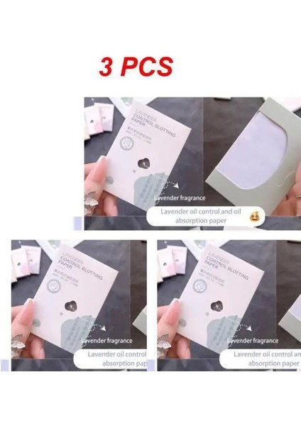 Stil B 3 Adet 1 ~ 10 Adet Yüz Emici Kağıt Yağ Kontrolü Silin Keten Odun Hamuru Yağlı Yüz Kurutma Gözenekleri Küçültmek Doku Kozmetik Makyaj Aracı (Yurt Dışından)