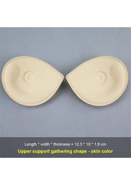 Stil E 2 Adet 1/2 Adet Yıkanabilir Sütyen Bardak Ekler Çok Yönlü Çıkarılabilir Geliştirilmiş Push Up Yaz Spor Sutyeni Bikini Üstü Rahat Nefes Alabilir Konfor (Yurt Dışından)