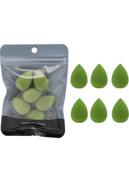 Kahve Yeni 6 Paket/set Makyaj Süngeri Kuru ve Islak Sünger Puf Mini Güzellik Fondöten Tozu Kapatıcı Makyaj Aksesuarları Için Makyaj (Yurt Dışından) fiyatları
