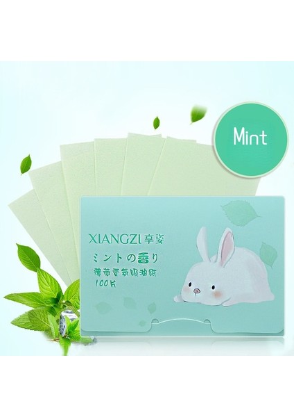 No.11 100 Adet 100 Adet Bambu Kömür Yüz Emici Yağ Kontrol Kağıt Mendil Yağ Temizleme Emici Levha Matcha Yağlı Yüz Kurutma Kağıdı Güzellik (Yurt Dışından)