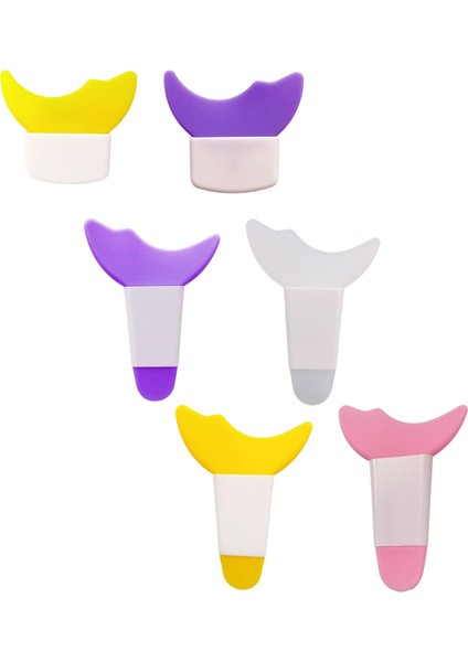 6.9 cm x 5 cm Sarı Çok Fonksiyonlu Eyeliner Şablonlar Silictemplate Makyaj Yardım Aracı Plaka Göz Farı Kılavuzu Göz Farı Yardım Yardımcısı (Yurt Dışından) modelleri