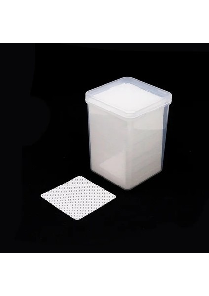 Beyaz 200 Adet/kutu Tek Kullanımlık Tüy Bırakmayan Kağıt Pamuklu Mendil Kirpik Uzatma Tutkal Sökücü Pedleri Temizlik Mendilleri Kozmetik Makyaj Araçları (Yurt Dışından)