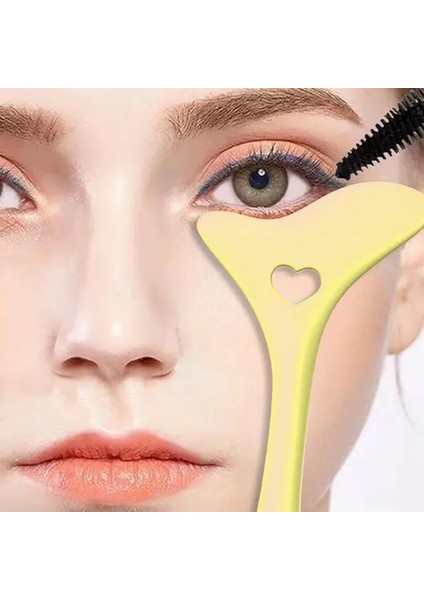 Sarı Silikon Kesim Aracı Eyeliner Çizim Yardımı Hızlı Göz Makyajı Aracı Hediyeler Göz Farı Damga Eyeliner Aplikatör Eyeliner Kadınlar Için (Yurt Dışından)