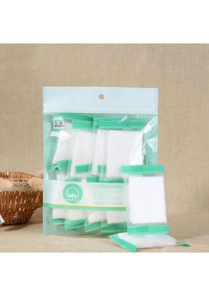 Beyaz 8 Paket Taşınabilir Ince Bağımsız Pamuklu Ped Su Tasarrufu Sağlayan Islak Makyaj Temizleyici Pamuk Güzellik Aracı (Yurt Dışından) fiyatları
