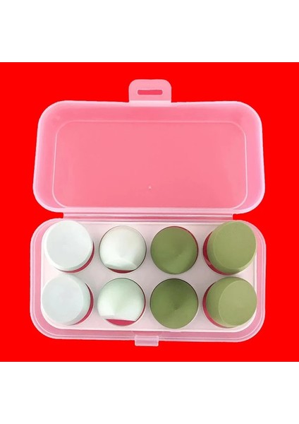 C 8 Adet/kutu Makyaj Blender Makyaj Tozu Puf Makyaj Süngeri Fondöten Pudra Sünger Güzellik Araçları Kız Makyaj Pedi Aracı Aksesuarları (Yurt Dışından) indirimleri