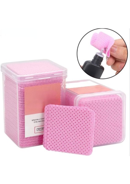 Beyaz 200 Adet/kutu Tek Kullanımlık Tüy Bırakmayan Kağıt Pamuklu Mendil Kirpik Uzatma Tutkal Sökücü Pedleri Temizlik Mendilleri Kozmetik Makyaj Araçları (Yurt Dışından) fiyatları