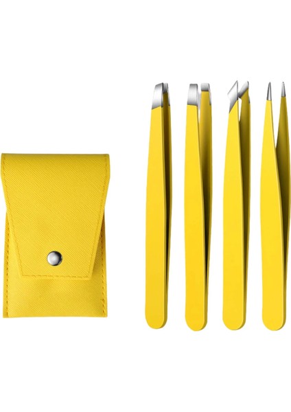 Sarı ve Mavi 4 Adet Paslanmaz Çelik Cımbız SP99 (Yurt Dışından) fiyatları