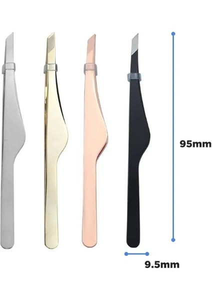 Gümüş 1 Adet Paslanmaz Çelik Kaş Cımbızı (Yurt Dışından) modelleri