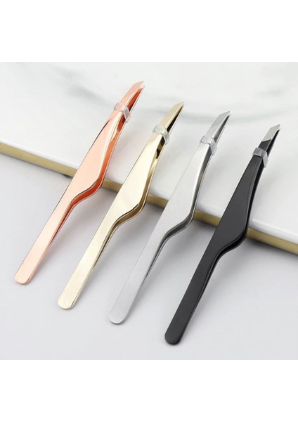 Gümüş 1 Adet Paslanmaz Çelik Kaş Cımbızı (Yurt Dışından) indirimleri