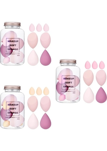 Taro Mor 7 Adet Makyaj Blender Sünger Toz Kapatıcı Fondöten Kapatıcı Noktalamalı Süper Yumuşak Güzellik Yumurta Kızlar Kozmetik Aracı E1YD (Yurt Dışından) modelleri
