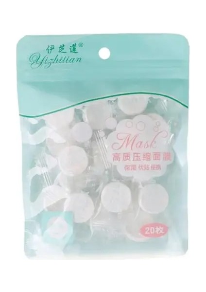 404320 Diy Pamuk Ped Nemlendirici Nonwoven Mini Yüz Maskesi Iyi Yardımcı Kompakt Sıkıştırma Kozmetik Pamuk Sıkıştırılmış Maske Ayrılabilir (Yurt Dışından)