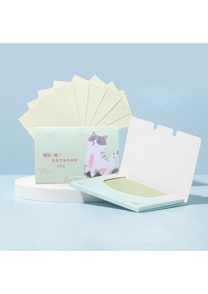 Siyah 100 Adet Taşınabilir Yüz Yağı Kurutma Kağıdı Paspas Yüz Mendil Yüz Temizleyici Yağ Kontrolü Yağ Emici Yüz Temizleme Araçları Yeni (Yurt Dışından) fırsatları