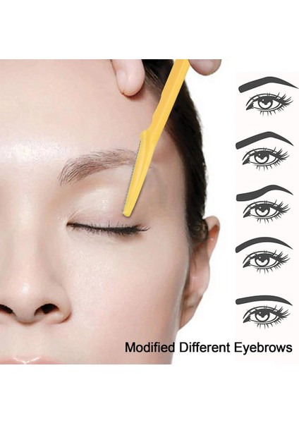 Sarı - 5 Parça Kaş Şekillendirici Ustura (Yurt Dışından) indirimleri