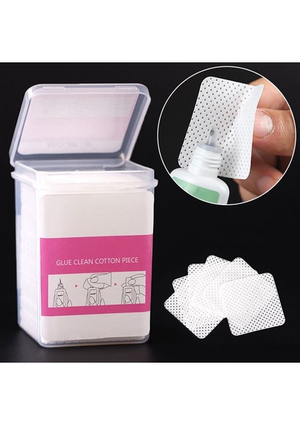 200 Adet Pembe 200 Adet Tüy Bırakmayan Kağıt Pamuk Mendil Kirpik Uzatma Tutkal Sökücü Yumuşak Dokunmamış Kumaş Çivi Sanat Sökücü Pedleri Makyaj Araçları (Yurt Dışından) fiyatları