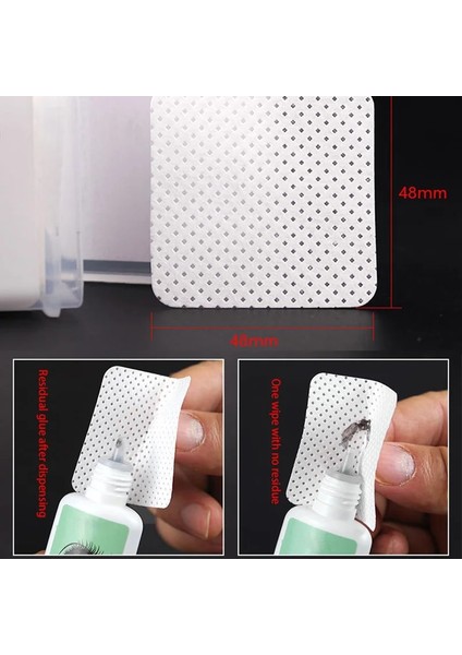 200 Adet Pembe 200 Adet Tüy Bırakmayan Kağıt Pamuk Mendil Kirpik Uzatma Tutkal Sökücü Yumuşak Dokunmamış Kumaş Çivi Sanat Sökücü Pedleri Makyaj Araçları (Yurt Dışından) fırsatları