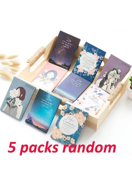 5 Paket 5/10 Adet/kutu Yüz Yağ Kurutma Levhaları Mat Yüz Mendil Yağ Kontrolü Yağ Emici Kağıt Yüz Temizleme Güzellik Makyaj Güzellik Araçları (Yurt Dışından)