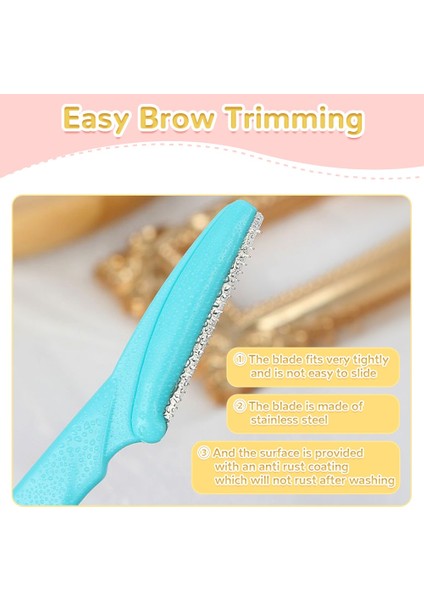 2 Adet 2/5 Adet Kadın Kaş Düzeltici Taşınabilir Yüz Usturası (Yurt Dışından) indirimleri