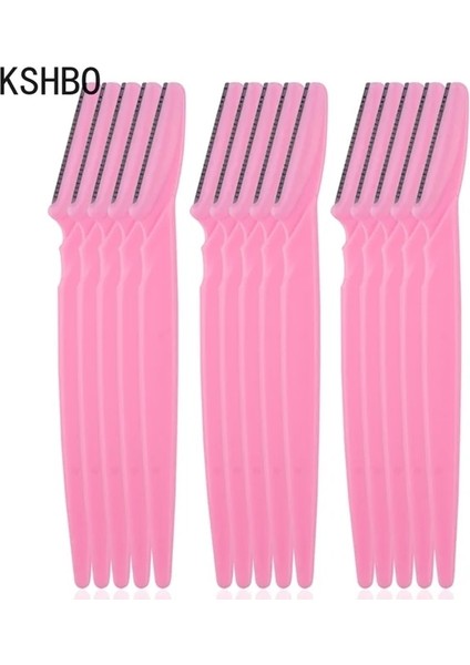 15 Adet Pembe 3/10/15 Adet Profesyonel Giyotin Güvenli Bıçak Şekillendirme Bıçağı Kaş Bıçakları Yüz Epilasyon Kazıyıcı Tıraş Makinesi Makyaj Güzellik Araçları (Yurt Dışından)