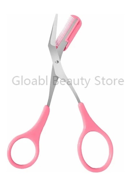 07 9 Renk Kaş Düzeltici Makas Tarak Paslanmaz Çelik Kaş Saç Makas Klipleri Şekillendirme Jilet Bakım Düzeltici Makyaj Aksesuarları (Yurt Dışından)