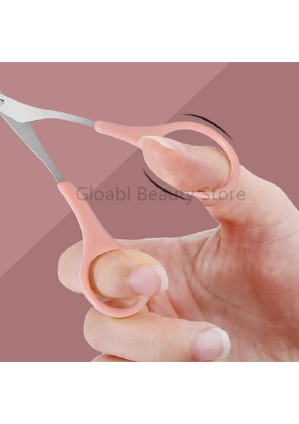 07 9 Renk Kaş Düzeltici Makas Tarak Paslanmaz Çelik Kaş Saç Makas Klipleri Şekillendirme Jilet Bakım Düzeltici Makyaj Aksesuarları (Yurt Dışından) indirimleri