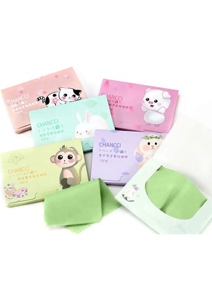 No.2 100 Yaprak/paket Yüz Yağı Kurutma Sayfaları Yüz Yağ Kontrolü Emici Film Kurutma Kağıdı Temizleme Yüz Güzellik Makyaj Araçları (Yurt Dışından) indirimleri