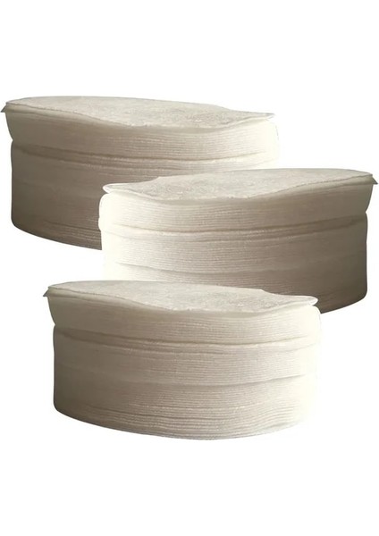 Beyaz 300 Adet Nonwoven Makyaj Temizleme Pedleri Yüz ve Cilt Bakımı Yıkama Bezi Pedleri Yuvarlak Makyaj Çıkarıcı Beyaz (75 Cm) (Yurt Dışından)