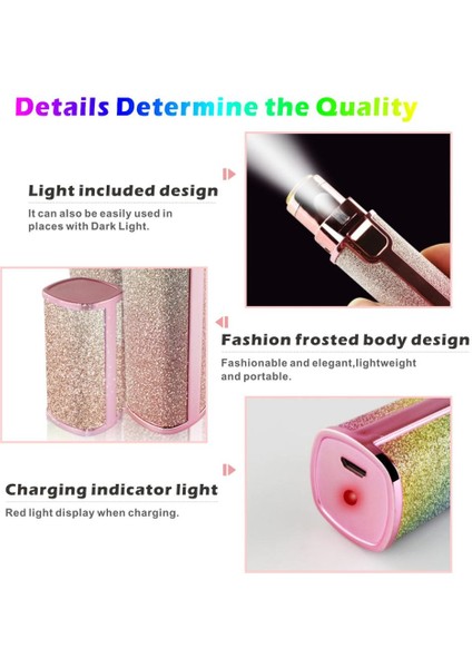 Xk USB 1 Adet Elektrikli Kaş Düzeltici 2'si 1 Arada Kadın Yüz Epilatör (Yurt Dışından) modelleri