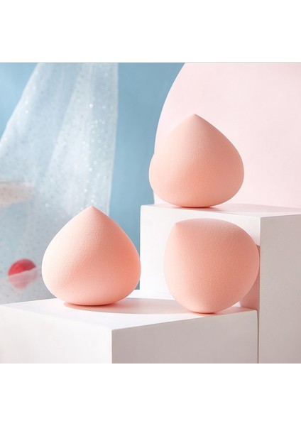 Şeftali Makyaj Yumurtası Pembe Şeftali Makyaj Yumurta Su Damlası Kozmetik Puf Kuru ve Islak Güzellik Aracı 1 Adet (Yurt Dışından) fiyatları