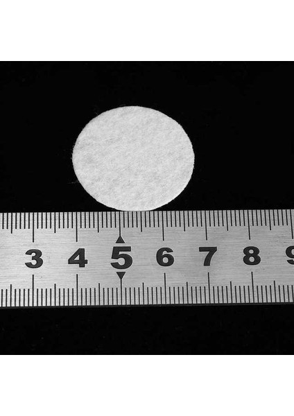 30MM 1 Paket Dokunmamış Yuvarlak Pamuk Filtre Filtreleme Pedleri Siyah Nokta Kaldırma Için Yedek Güzellik Cilt Bakımı Makinesi Filtresi 10MM-50MM (Yurt Dışından)