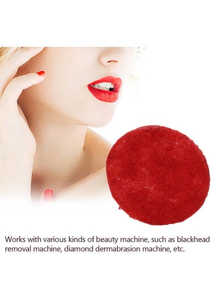 30MM 1 Paket Dokunmamış Yuvarlak Pamuk Filtre Filtreleme Pedleri Siyah Nokta Kaldırma Için Yedek Güzellik Cilt Bakımı Makinesi Filtresi 10MM-50MM (Yurt Dışından) modelleri