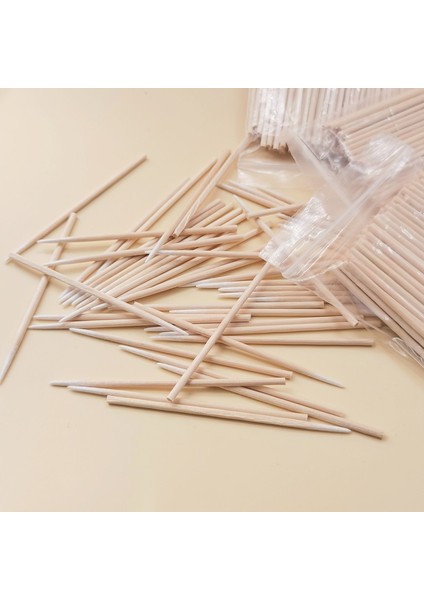 300 Adet Tek Kullanımlık Ultra Küçük Pamuklu Çubuk Tüy Bırakmayan Mikro Fırçalar Ahşap Pamuk Tomurcukları Çubukla Kirpik Uzatma Tutkal Çıkarma Araçları 100 Adet (Yurt Dışından) fırsatları