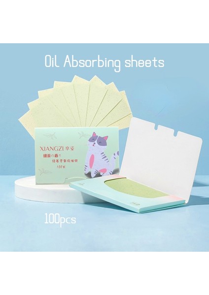 No.6 100 Adet 100 Adet Kadın Cilt Bakım Araçları Yüz Emici Yağ Kontrol Kağıt Mendil Yağ Temizleme Emici Levha Yağlı Yüz Kurutma Kağıdı Güzellik (Yurt Dışından) fırsatları