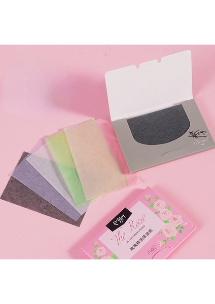 No.9 100 Adet 100 Adet/kutu Yüz Yağı Kurutma Kağıdı Taşınabilir Paspas Yüz Mendil Yüz Temizleyici Yağ Kontrolü Yağ Emici Yüz Temizleme Araçları Yeni (Yurt Dışından) indirimleri