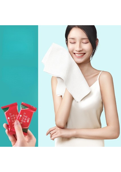 20X20-25 Adet Tek Kullanımlık Seyahat Havluları Sıkıştırılmış Yüz Mendilleri Kompakt Tablet Mini Mendil Mendil Üçgen Mendil Dokular (Yurt Dışından) indirimleri