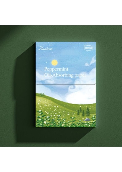 No.8 80 Adet 80/120 Adet Yüz Emici Kağıt Seti Yağ Yüz Kurutma Paspas Dokular Yağ Kontrol Mendil Levhalar Yüz Emici Cilt Bakımı Aracı (Yurt Dışından)