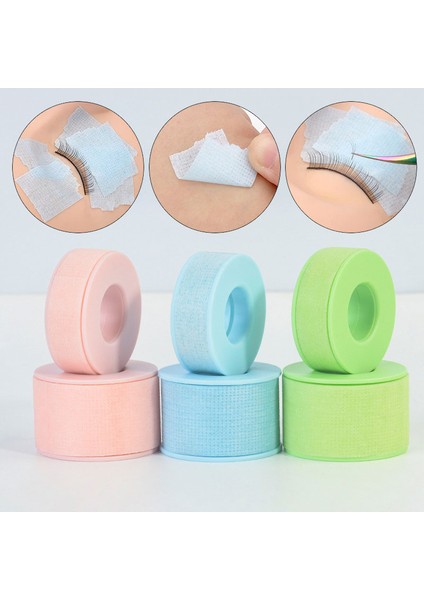 1 Adet Pembe Bant Büyük Dokunmamış Silikon Jel Kirpik Bandı Nefes Alabilen Hassas Dayanıklı Mikro Gözenekli 5 Renk Göz Pedi Altında Kirpik Uzatma Araçları (Yurt Dışından)