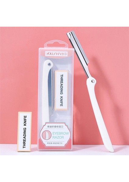 A08 Kaş Makası Kaş Düzeltici Makas Tarak ile Taşınabilir Kaş Kesme Bıçağı Keskin Bıçaklı Epilasyon Tıraş Makinesi Kaş Şekillendirme Araçları (Yurt Dışından) indirimleri