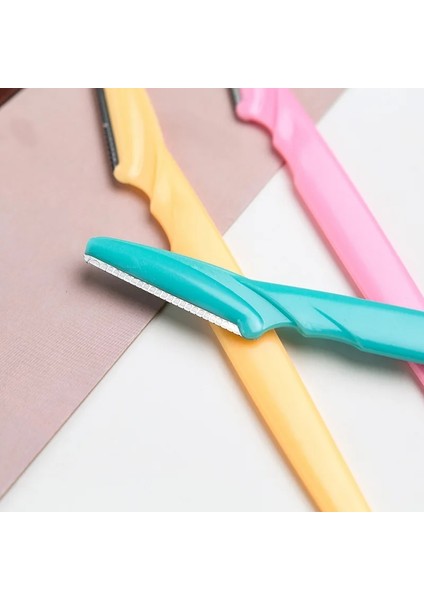 20 Adet Mavi 20 Adet Kaş Düzeltici Şekillendirici Yüz Vücut Usturası (Yurt Dışından) modelleri