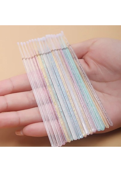 03 100 Adet/torba Tek Kullanımlık Kristal Kirpik Pamuklu Çubukla Bireysel Kirpik Çıkarma Aracı Mikro Fırça Kirpik Uzatma Temizleme Aplikatörü (Yurt Dışından) indirimleri