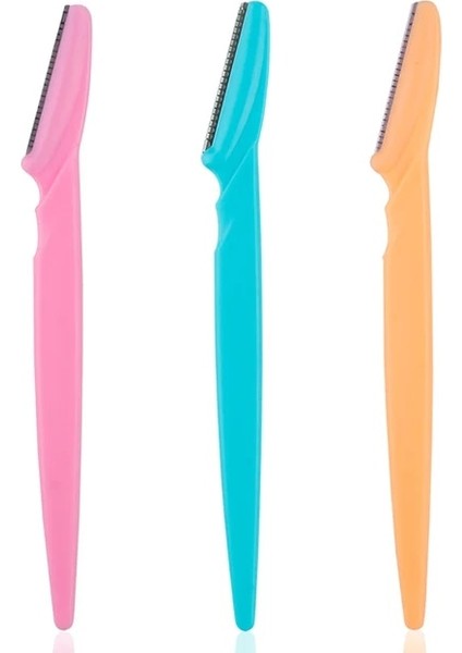 3 Adet Mix 1 3/4/10 Adet Kadın Kaş Düzeltici Yüz Usturası (Yurt Dışından)