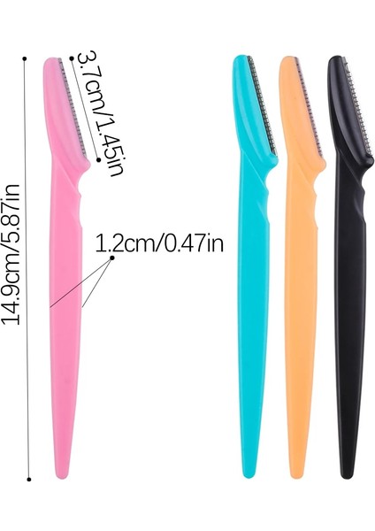 Pembe 100 Adet 40/80/100 Adet Kadın Kaş Düzeltici Şekillendirici Yüz Usturası (Yurt Dışından) modelleri